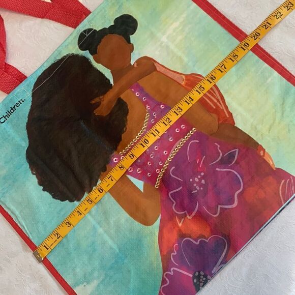 Reusable TJ Maxx Plastic Shopping Bag Save the Children - Picture 8 of 10